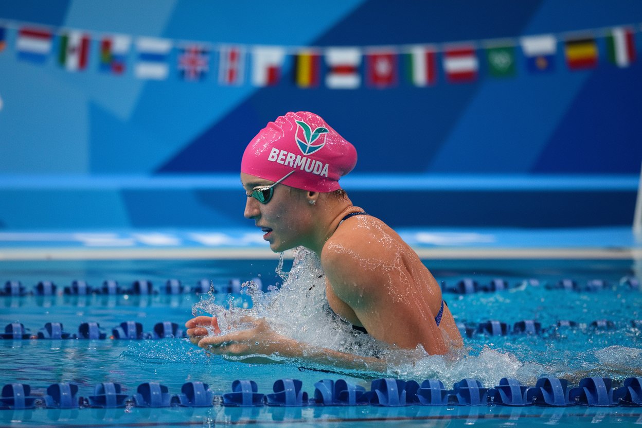 Bermuda swimmer